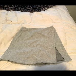 Outdoor Voices slate and dove grey court skort